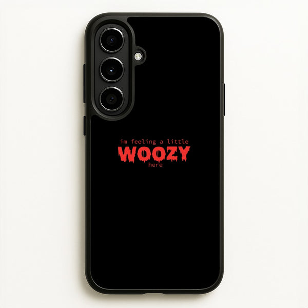 Im Feeling A Little Woozy Here - Halloween  - Scream Phone Case for Galaxy A56