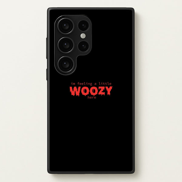 Im Feeling A Little Woozy Here - Halloween  - Scream Phone Case for Galaxy S24 Ultra