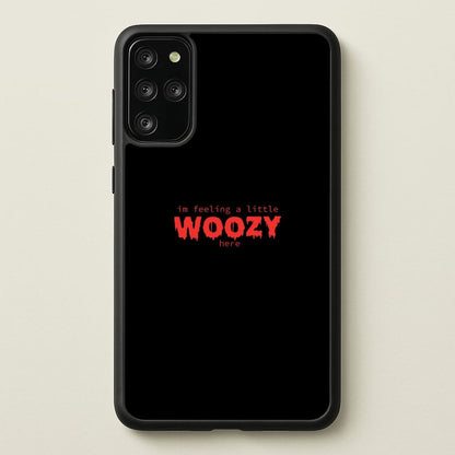 Im Feeling A Little Woozy Here - Halloween  - Scream Phone Case for Galaxy S20 Plus