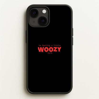 Im Feeling A Little Woozy Here - Halloween  - Scream Phone Case for iPhone 13 Mini