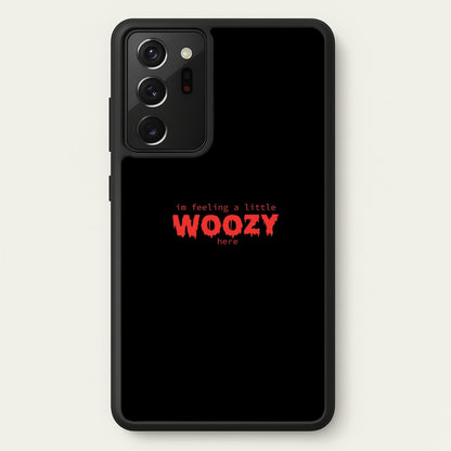 Im Feeling A Little Woozy Here - Halloween  - Scream Phone Case for Galaxy Note 20 Ultra