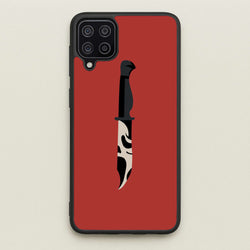 Ghostface Dagger - Scream  - Scream Phone Case for Galaxy A12