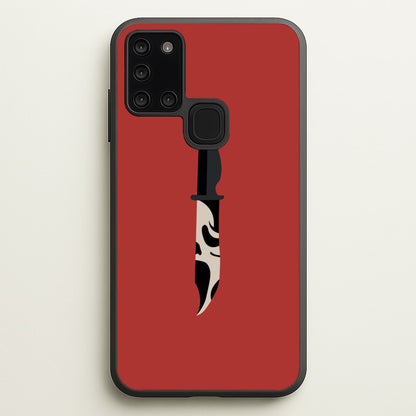 Ghostface Dagger - Scream  - Scream Phone Case for Galaxy A21s