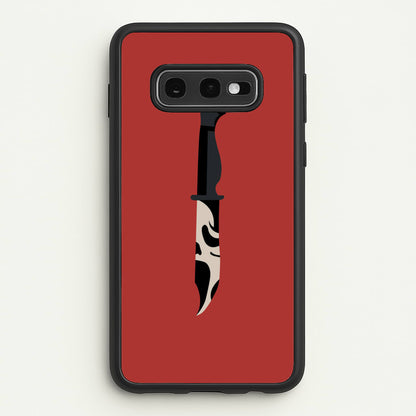 Ghostface Dagger - Scream  - Scream Phone Case for Galaxy S10e
