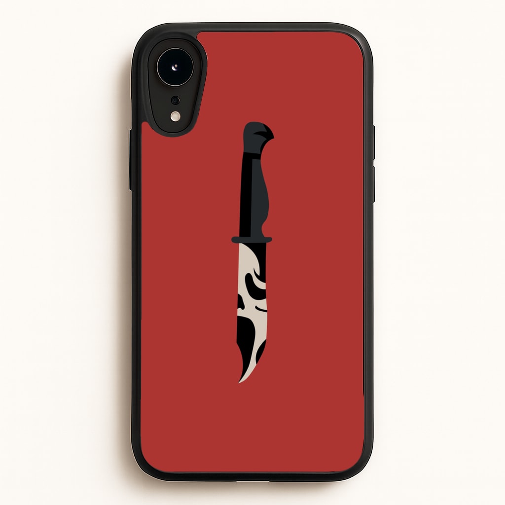 Ghostface Dagger - Scream  - Scream Phone Case for iPhone XR