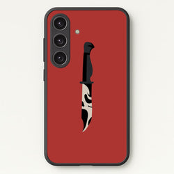 Ghostface Dagger - Scream  - Scream Phone Case for Galaxy S24 Plus