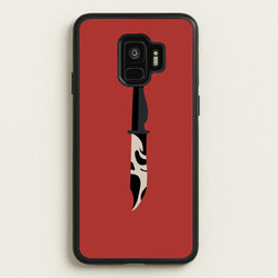 Ghostface Dagger - Scream  - Scream Phone Case for Galaxy S9