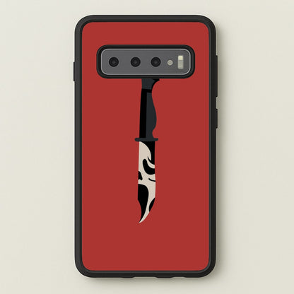 Ghostface Dagger - Scream  - Scream Phone Case for Galaxy S10