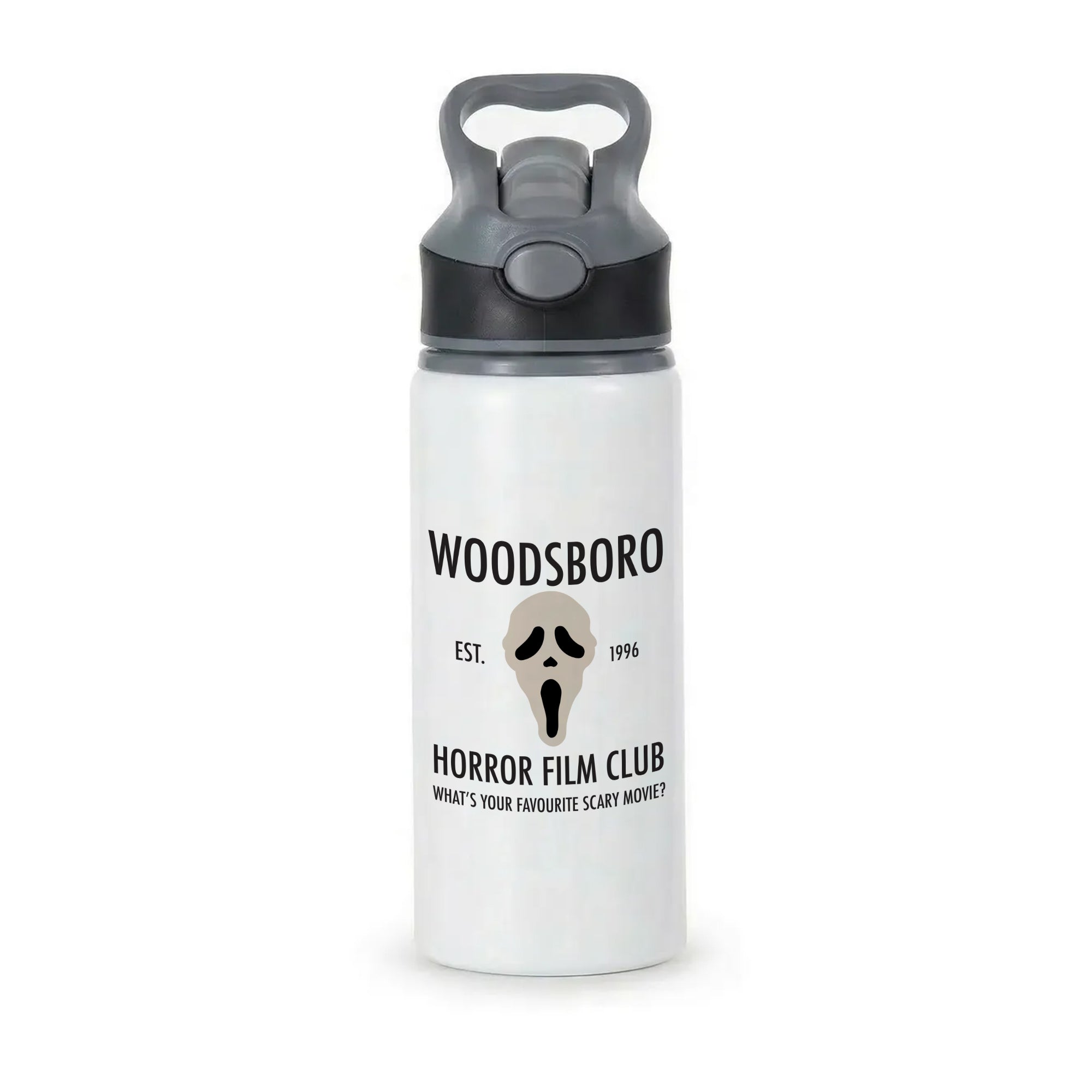 Woodsboro Horror Film Club - Scream Active Water Bottle - Black