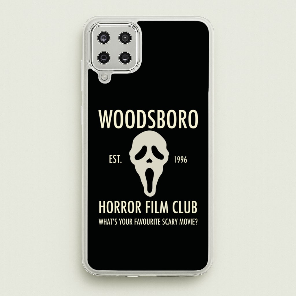 Woodsboro Horror Film Club - Scream  - Scream Phone Case for Galaxy A12