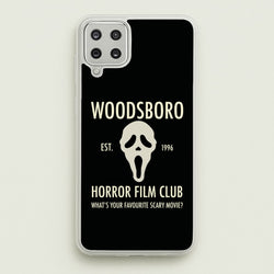 Woodsboro Horror Film Club - Scream  - Scream Phone Case for Galaxy A12