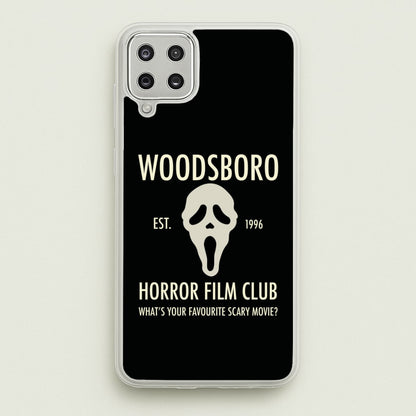 Woodsboro Horror Film Club - Scream  - Scream Phone Case for Galaxy A12
