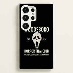 Woodsboro Horror Film Club - Scream  - Scream Phone Case for Galaxy S25 Ultra