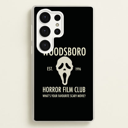 Woodsboro Horror Film Club - Scream  - Scream Phone Case for Galaxy S25 Ultra