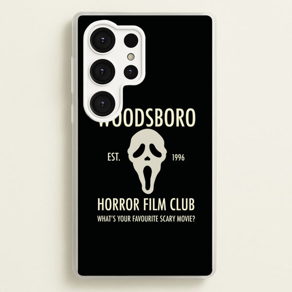 Woodsboro Horror Film Club - Scream  - Scream Phone Case for Galaxy S25 Ultra