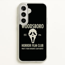 Woodsboro Horror Film Club - Scream  - Scream Phone Case for Galaxy A56