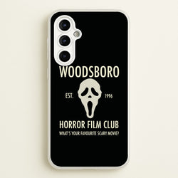 Woodsboro Horror Film Club - Scream  - Scream Phone Case for Galaxy A54