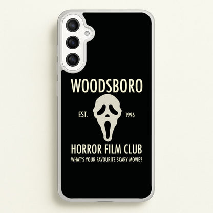 Woodsboro Horror Film Club - Scream  - Scream Phone Case for Galaxy A36