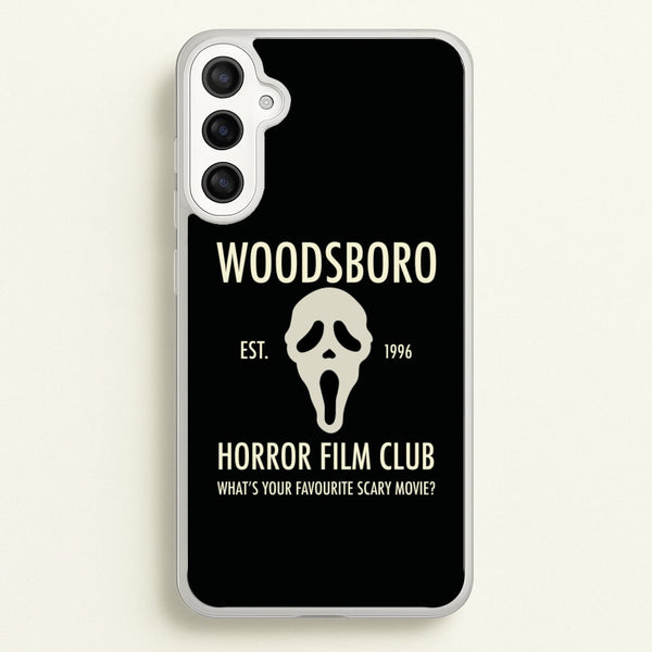 Woodsboro Horror Film Club - Scream  - Scream Phone Case for Galaxy A36