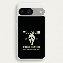 Woodsboro Horror Film Club - Scream  - Scream Phone Case for Google Pixel 9 / 9 Pro