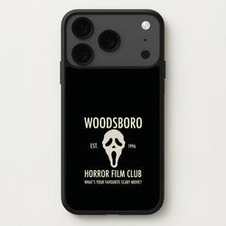 Woodsboro Horror Film Club - Scream Phone Case for iPhone 17 Pro Max
