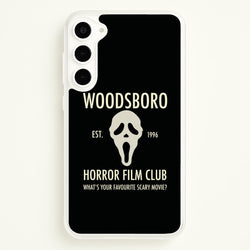 Woodsboro Horror Film Club - Scream  - Scream Phone Case for Galaxy S23