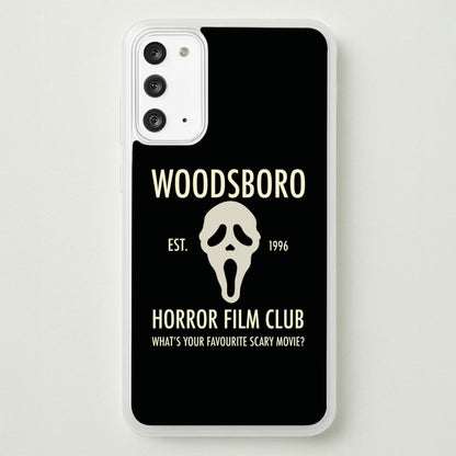 Woodsboro Horror Film Club - Scream  - Scream Phone Case for Galaxy Note 20