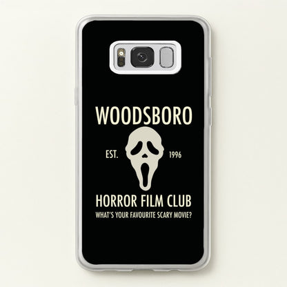 Woodsboro Horror Film Club - Scream  - Scream Phone Case for Galaxy S8 Plus