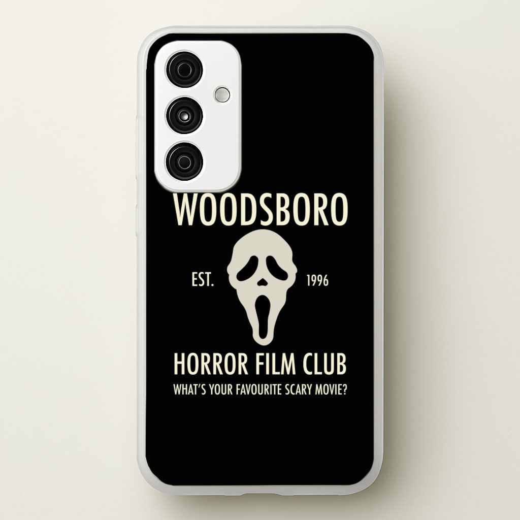 Woodsboro Horror Film Club - Scream  - Scream Phone Case for Galaxy A35