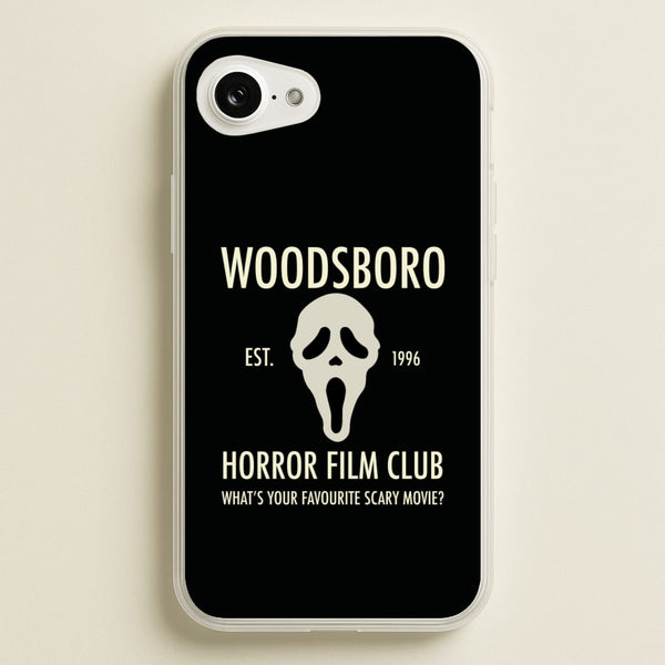 Woodsboro Horror Film Club - Scream  - Scream Phone Case for iPhone 16e