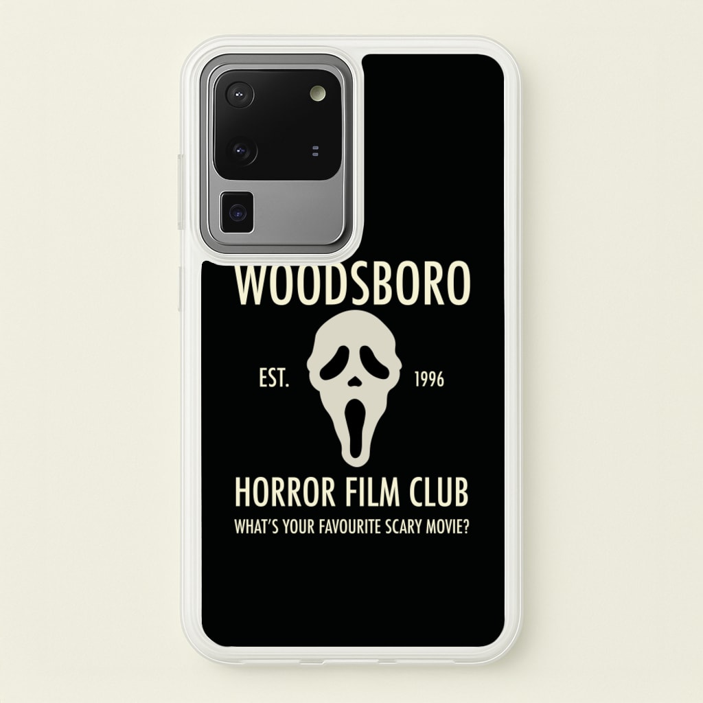 Woodsboro Horror Film Club - Scream  - Scream Phone Case for Galaxy S20 Ultra