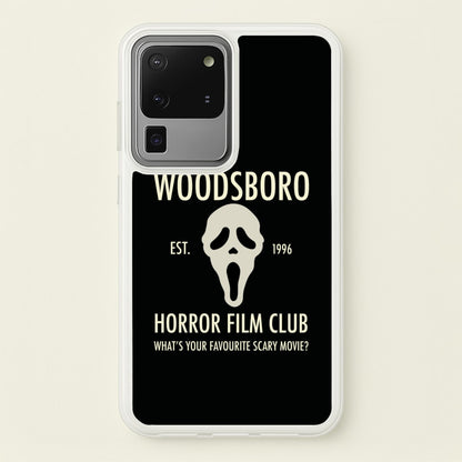 Woodsboro Horror Film Club - Scream  - Scream Phone Case for Galaxy S20 Ultra