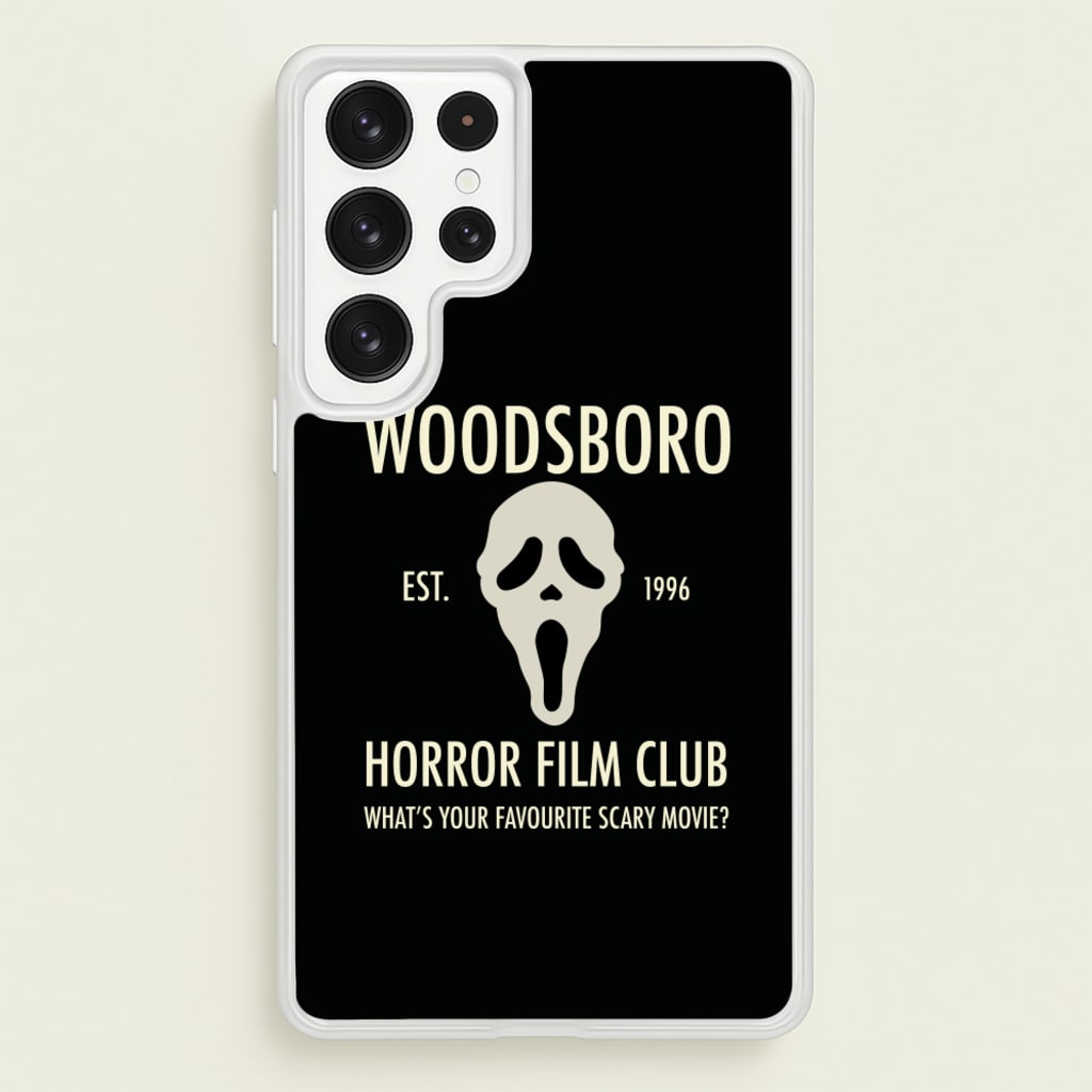 Woodsboro Horror Film Club - Scream  - Scream Phone Case for Galaxy S22 Ultra