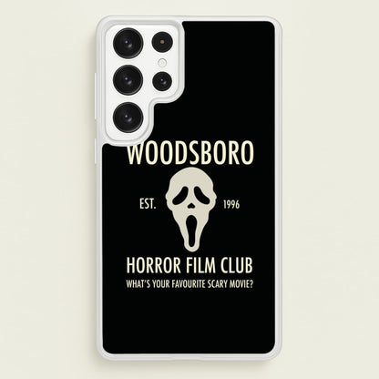 Woodsboro Horror Film Club - Scream  - Scream Phone Case for Galaxy S22 Ultra