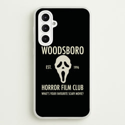 Woodsboro Horror Film Club - Scream  - Scream Phone Case for Galaxy A16