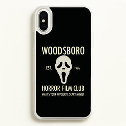 Woodsboro Horror Film Club - Scream  - Scream Phone Case for iPhone XS Max
