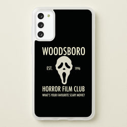 Woodsboro Horror Film Club - Scream  - Scream Phone Case for Galaxy A41