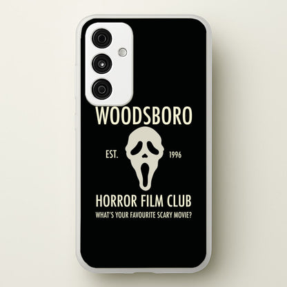 Woodsboro Horror Film Club - Scream  - Scream Phone Case for Galaxy A55