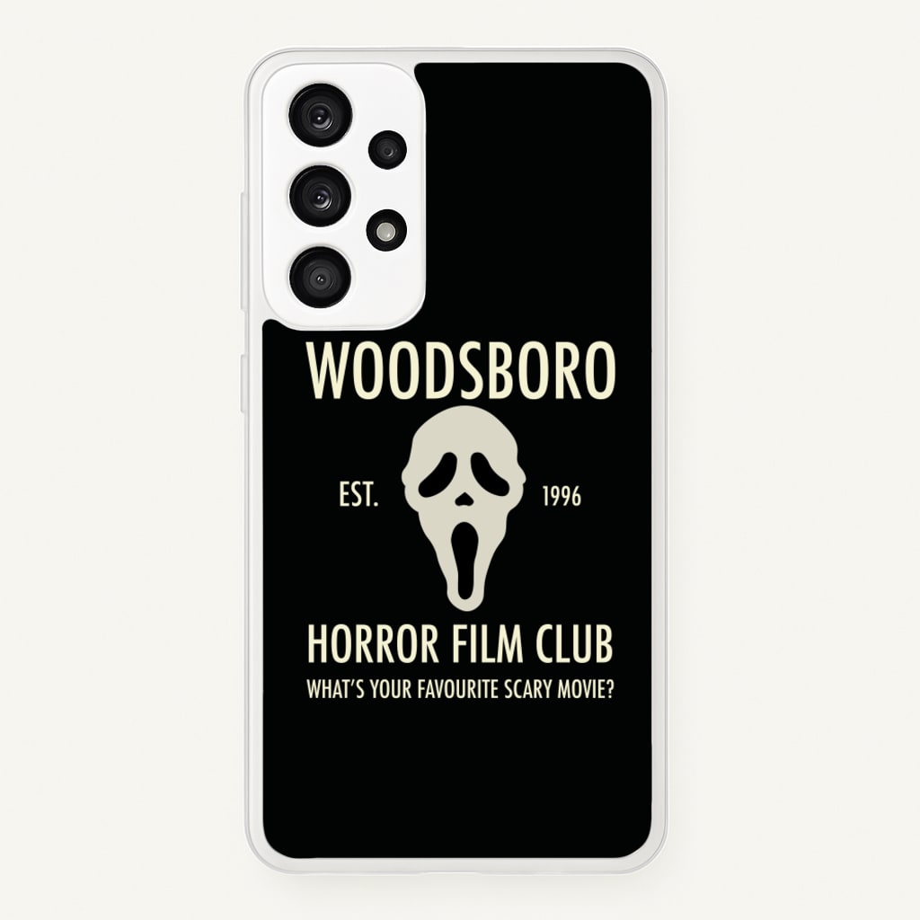Woodsboro Horror Film Club - Scream  - Scream Phone Case for Galaxy A53