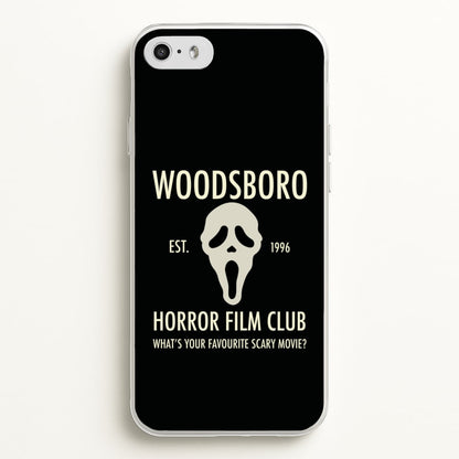 Woodsboro Horror Film Club - Scream  - Scream Phone Case for iPhone 5 / 5s / SE 2016