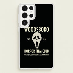 Woodsboro Horror Film Club - Scream  - Scream Phone Case for Galaxy S23 Ultra
