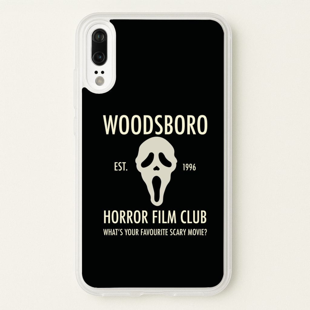 Woodsboro Horror Film Club - Scream  - Scream Phone Case for Huawei P20
