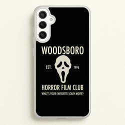 Woodsboro Horror Film Club - Scream  - Scream Phone Case for Galaxy A34