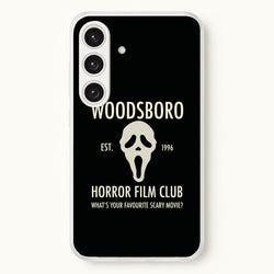 Woodsboro Horror Film Club - Scream  - Scream Phone Case for Galaxy S24 Plus