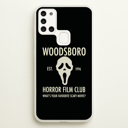 Woodsboro Horror Film Club - Scream  - Scream Phone Case for Galaxy A21s