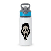 Pink Ghostface Pattern - Scream Active Water Bottle 2