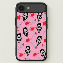 Pink Ghostface Pattern - Scream Phone Case for iPhone 17 Air