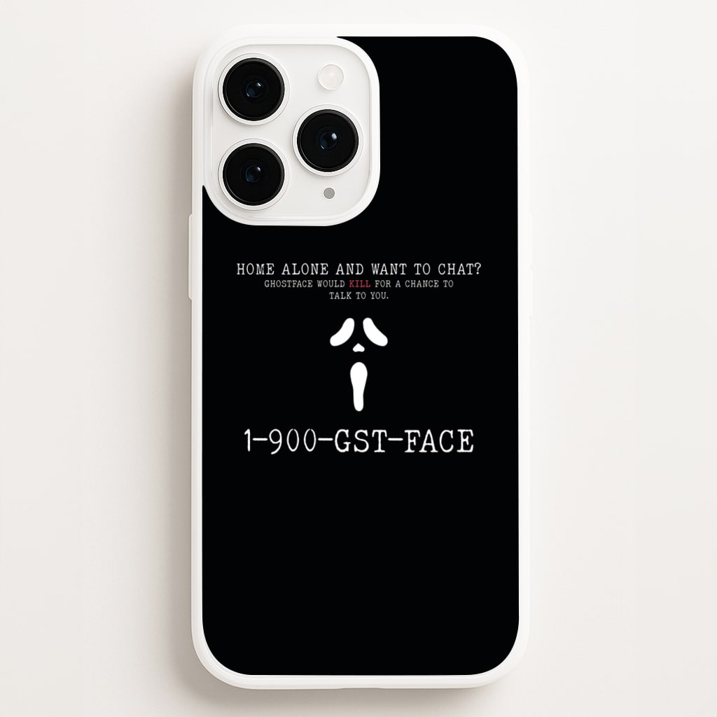 1-800-GST-FACE - Scream  - Scream Phone Case for iPhone 16 Pro Max