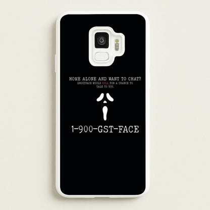 1-800-GST-FACE - Scream  - Scream Phone Case for Galaxy S9