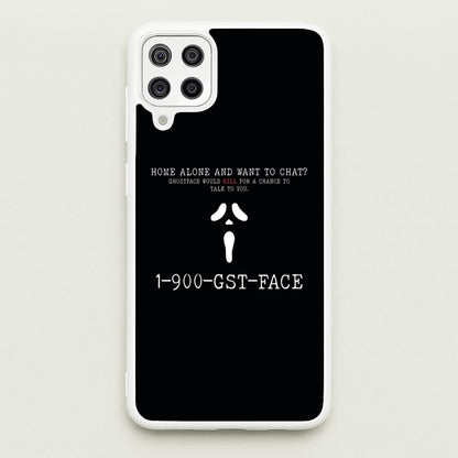 1-800-GST-FACE - Scream  - Scream Phone Case for Galaxy A12